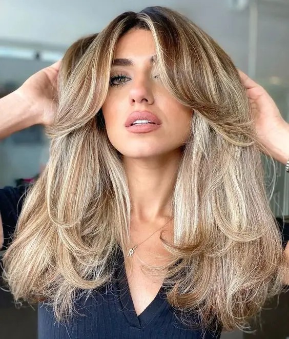 Long Layers for Fine Hair