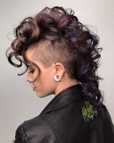 Mohawk Short Wolf Cut