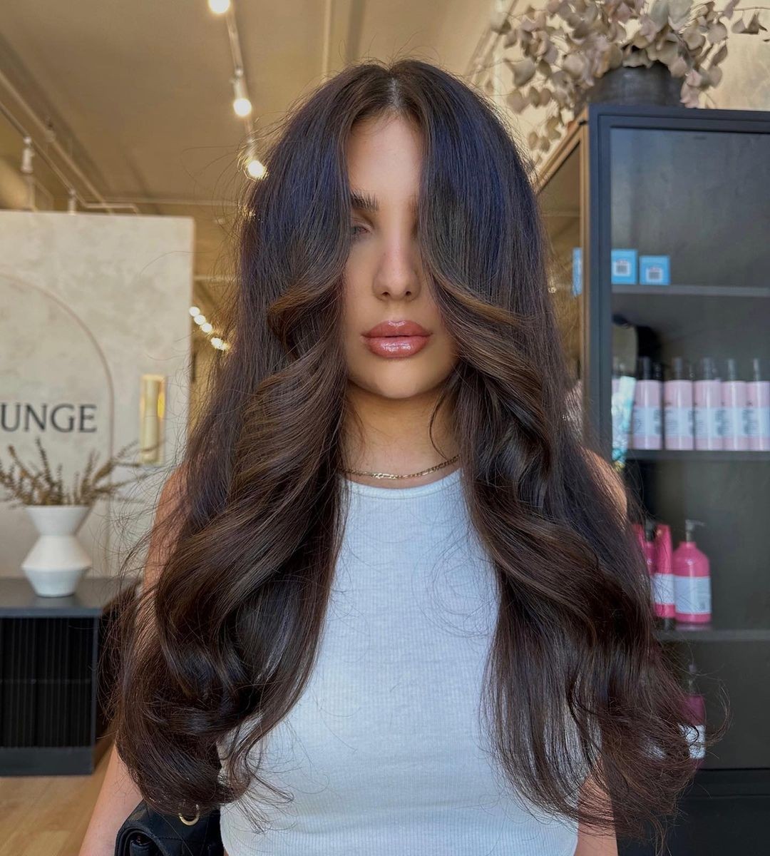 Rich Brunette Voluminous Waves