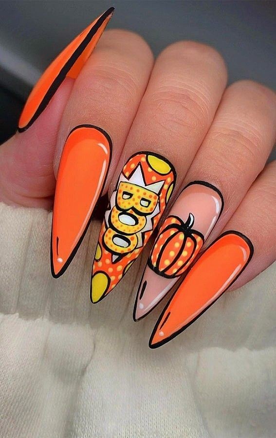 Halloween-Inspired Nails