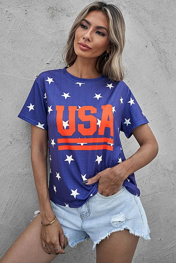 Bold and Bright USA Tee