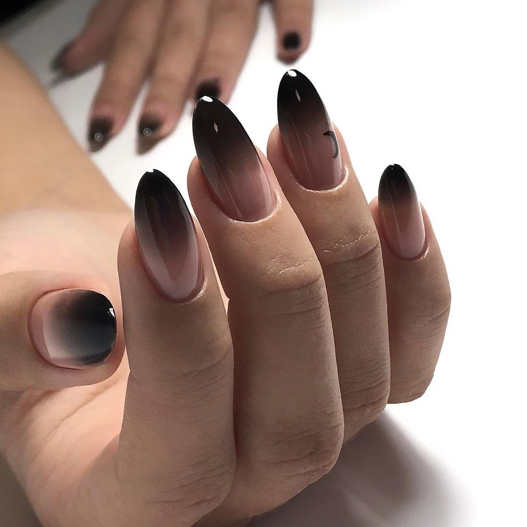 Ombre Noir: Black Fade Elegance