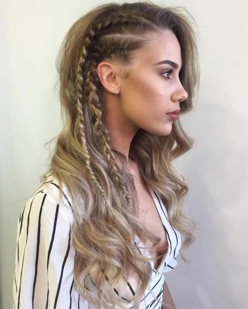 Layered Side Braid