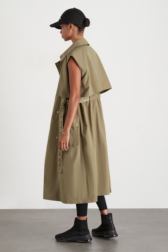 Longline Trench Vest