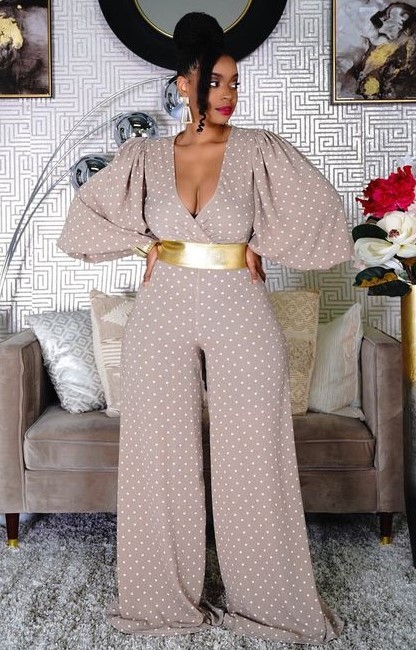 Jumpsuit with Statement Belt