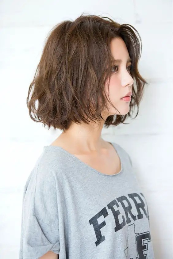 Korean Wavy Bob