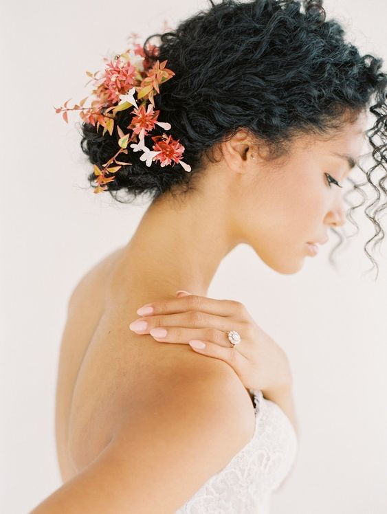 Blooming Curls: Floral Infusion