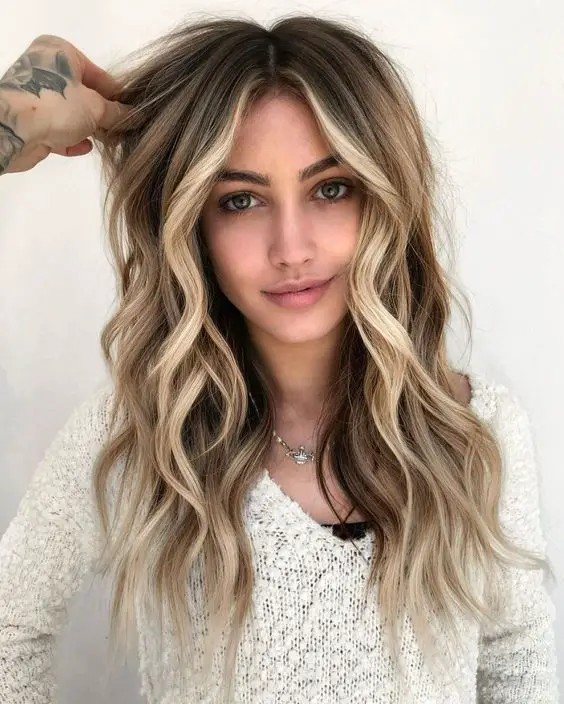 Balayage Beach Waves