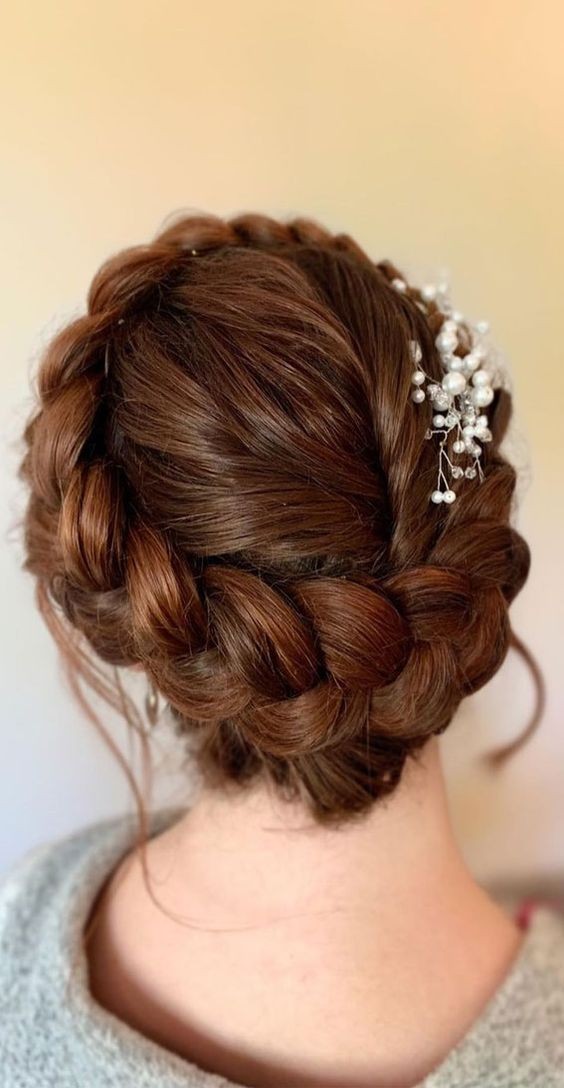 Curly Halo Braid