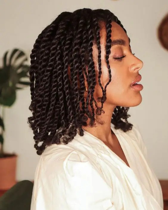 Chunky Two-Strand Twists