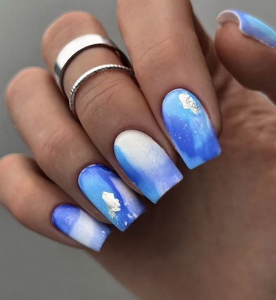 Celestial Blue Ombre