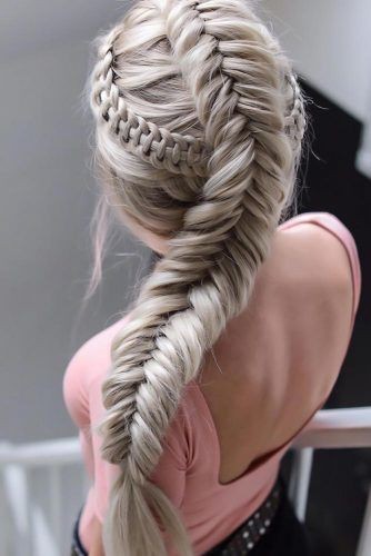 Fishtail Braid Ponytail