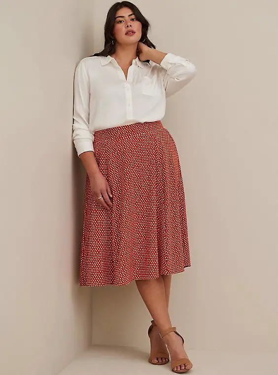 Flared Skirt: