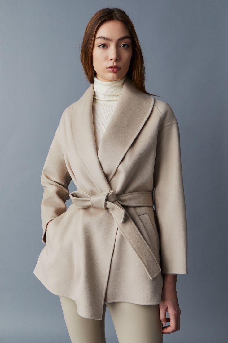 Belted Wrap Coat