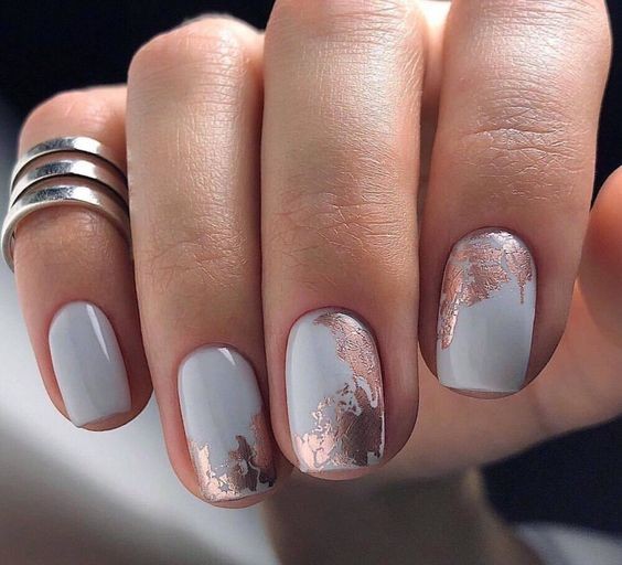 Rose Gold Foil Accents