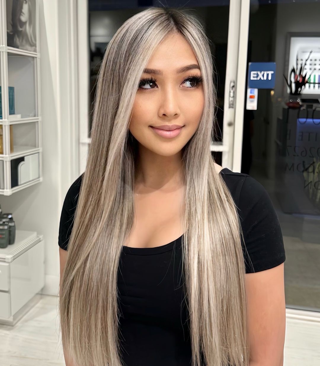 Sleek Ash Blonde