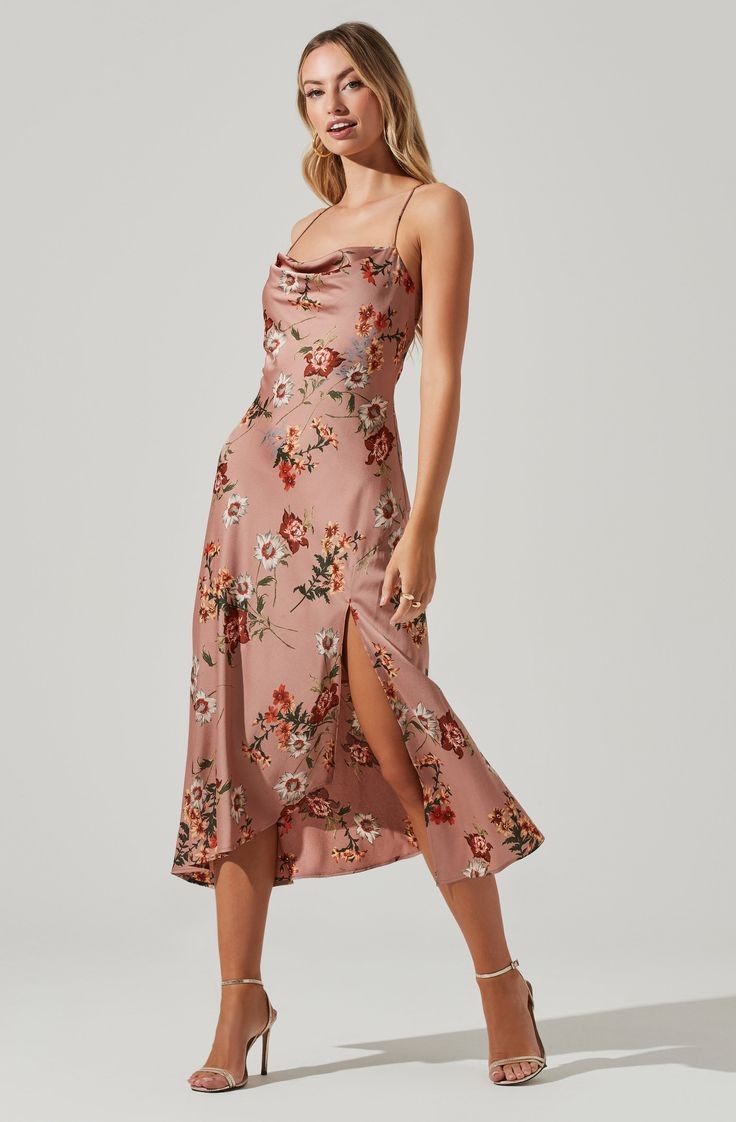 Sheath Floral Dress