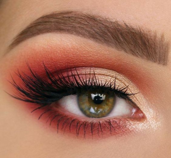 Red and Copper Eye Palette