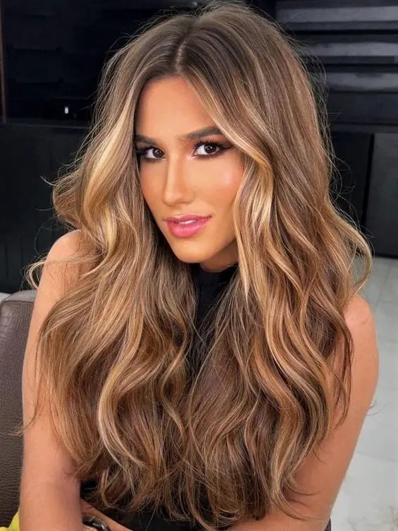 Mocha Magic with Blonde Accents