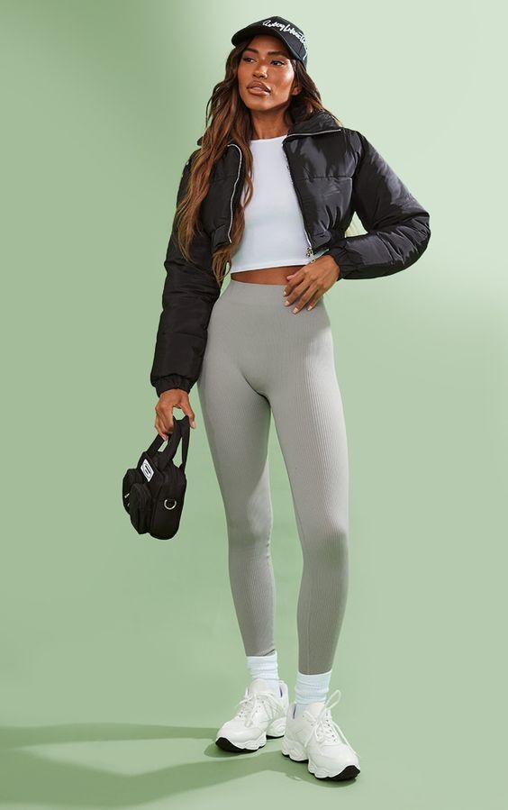 Puffer Jacket and Leggings