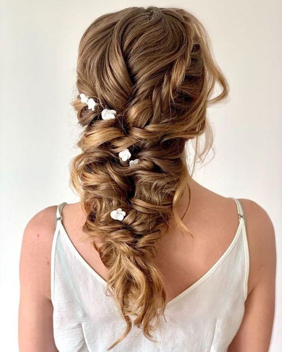 Romantic Updo with Twisted Detail