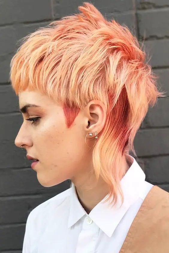 Layered Pixie Mullet