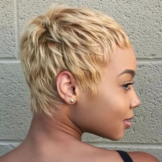 Pixie Cut with Spiky Texture