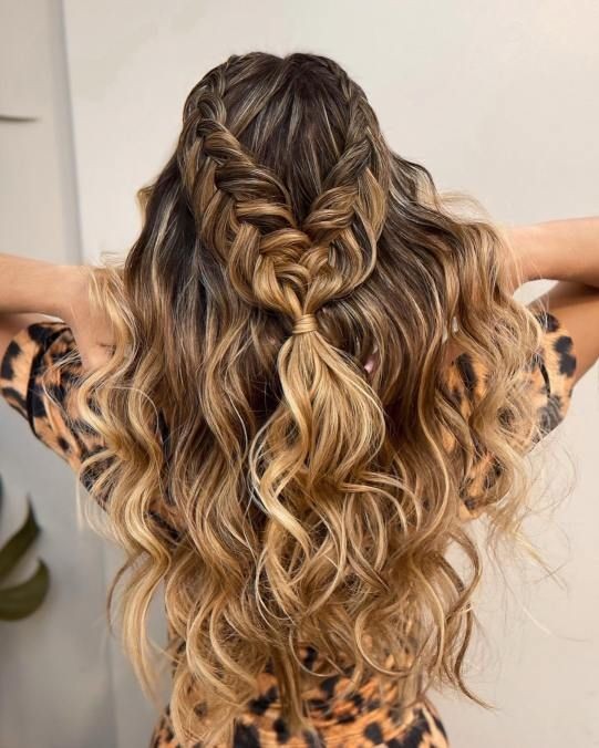 Half-Up Dutch Braid