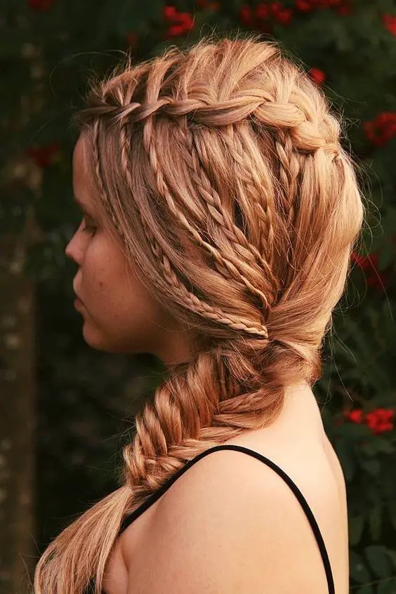 Side Swept Braid