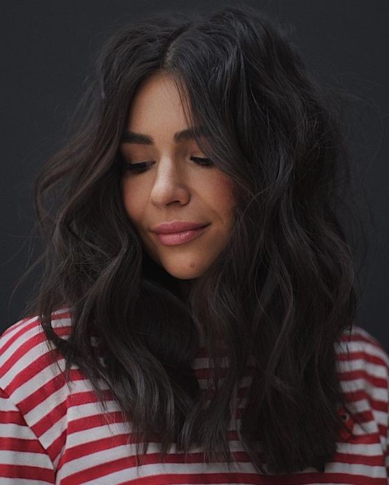 Sultry Layers and Wispy Bangs