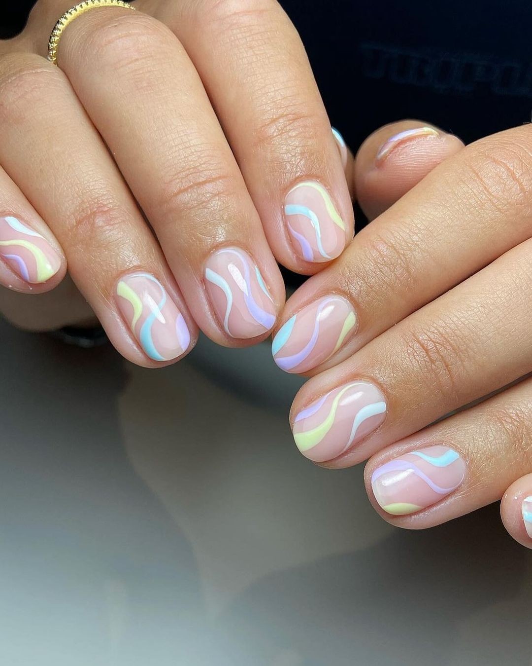 Ripple Effect: A Pastel Dream