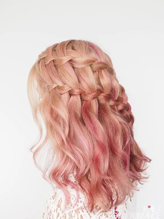 Waterfall Twist Braid