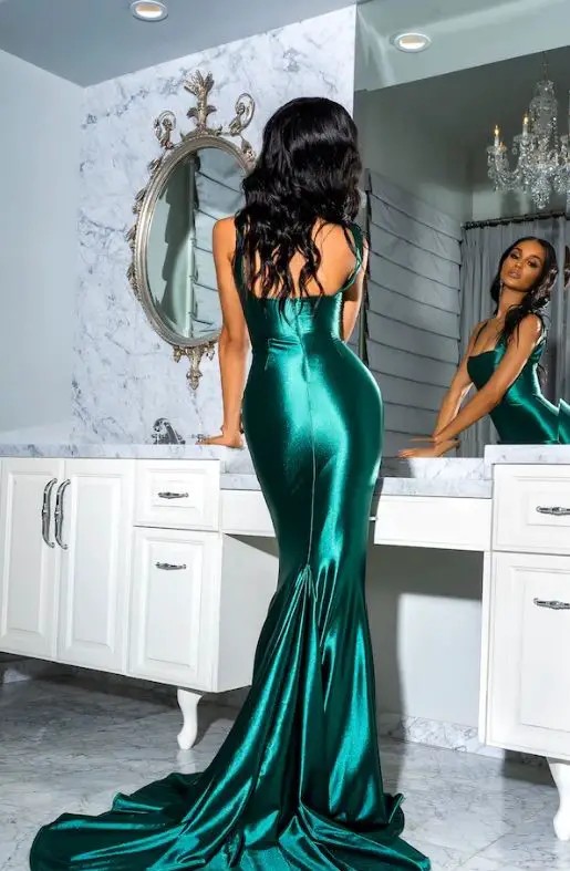 Silk Mermaid Gown