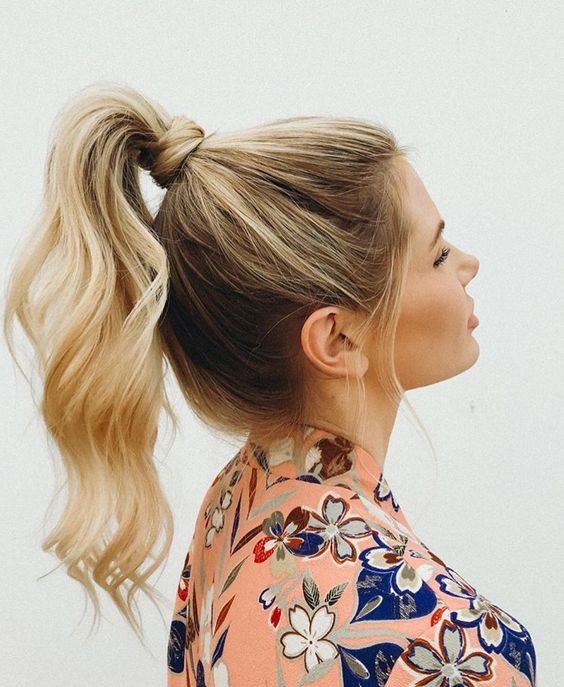 Wrap-Around Ponytail