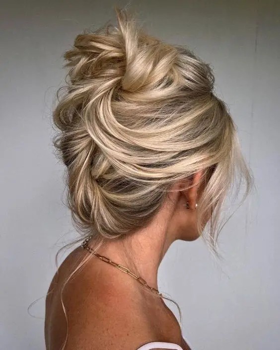 Messy French Twist