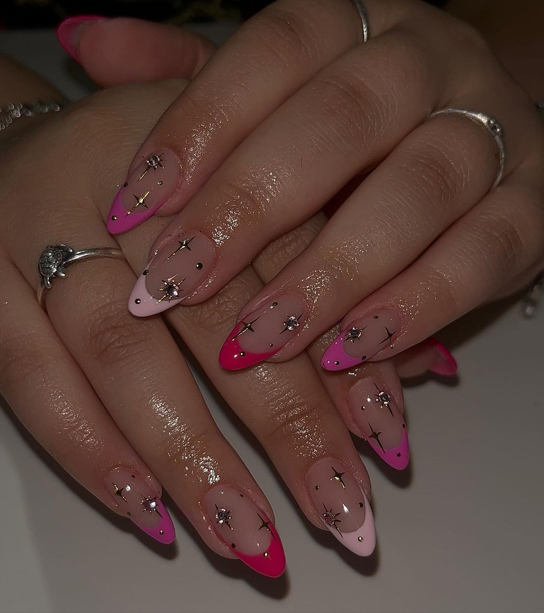 Pink Perfection with a Pop of Starlight