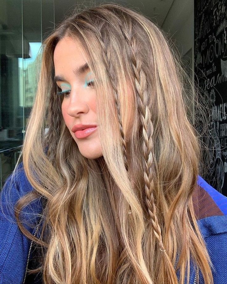 Boho Braids and Waves