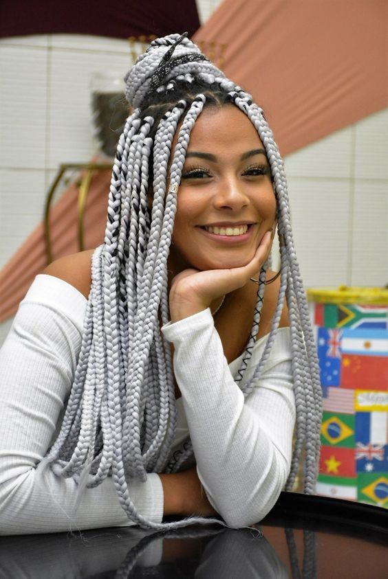 White Hot Box Braids