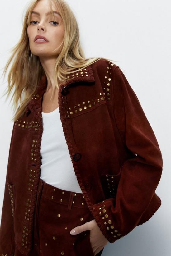 Studded Brown Jacket