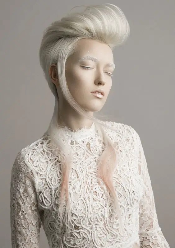 The Ethereal White Mohawk