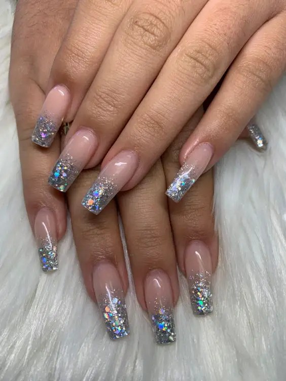 Icy Silver Tips