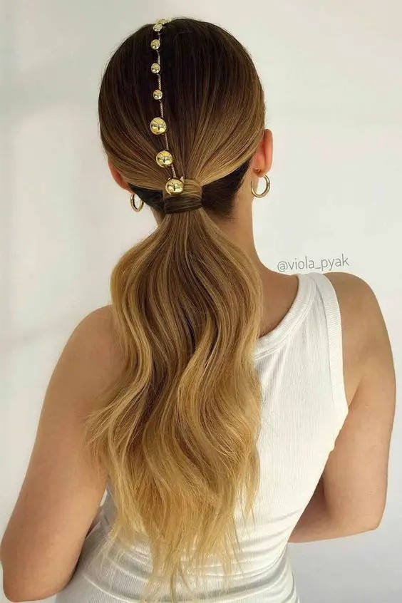 Wrapped Ponytail