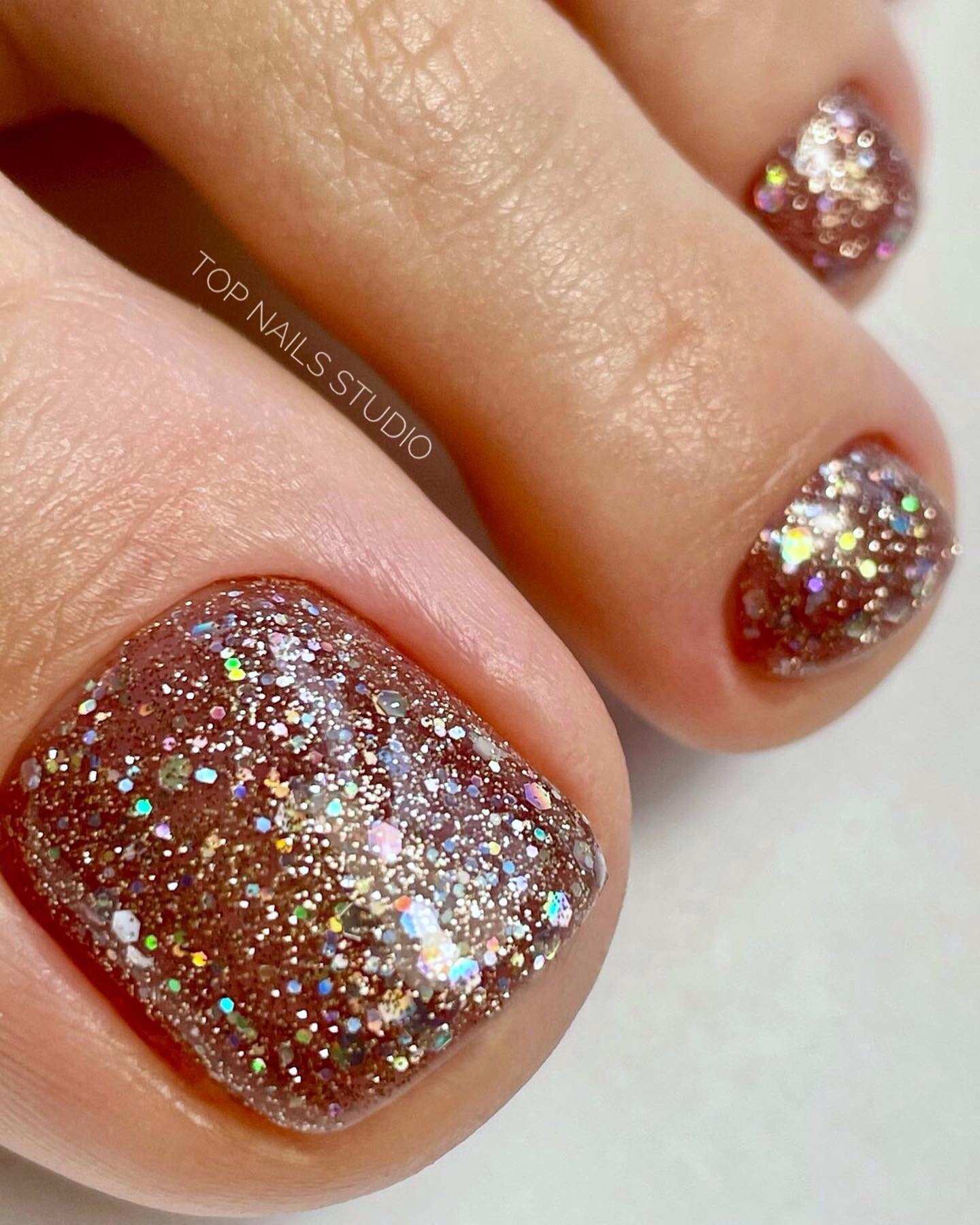 Stardust Glitter: A Cosmic Celebration on Your Toes