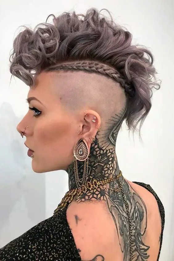 Mohawk with Mohawk Twist