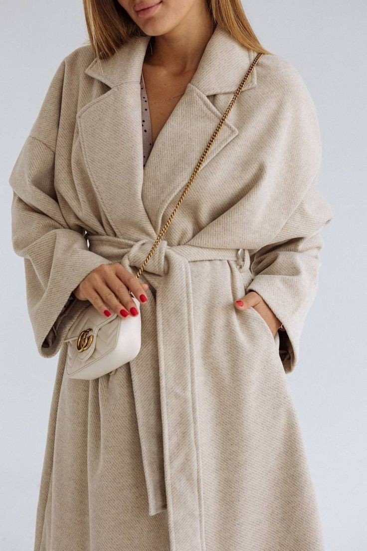 Belted Wrap Coat