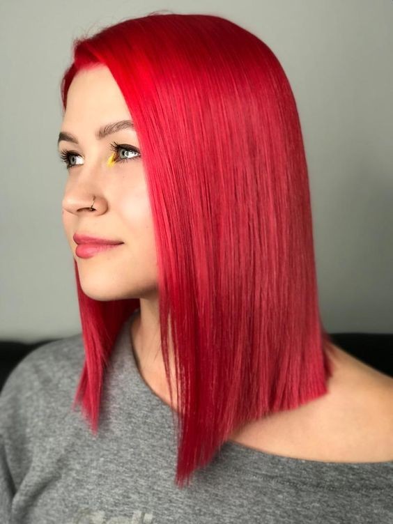 The Red Velvet Bob