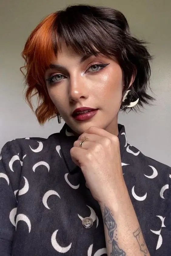 Asymmetrical French Bob