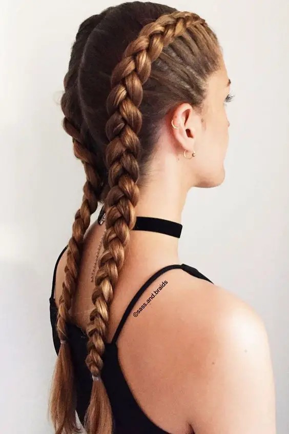 Double Dutch Braids: