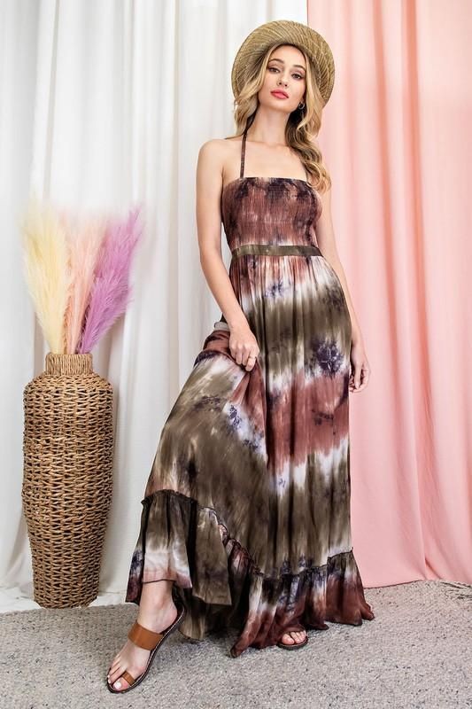 Tie-Dye Maxi Dresses