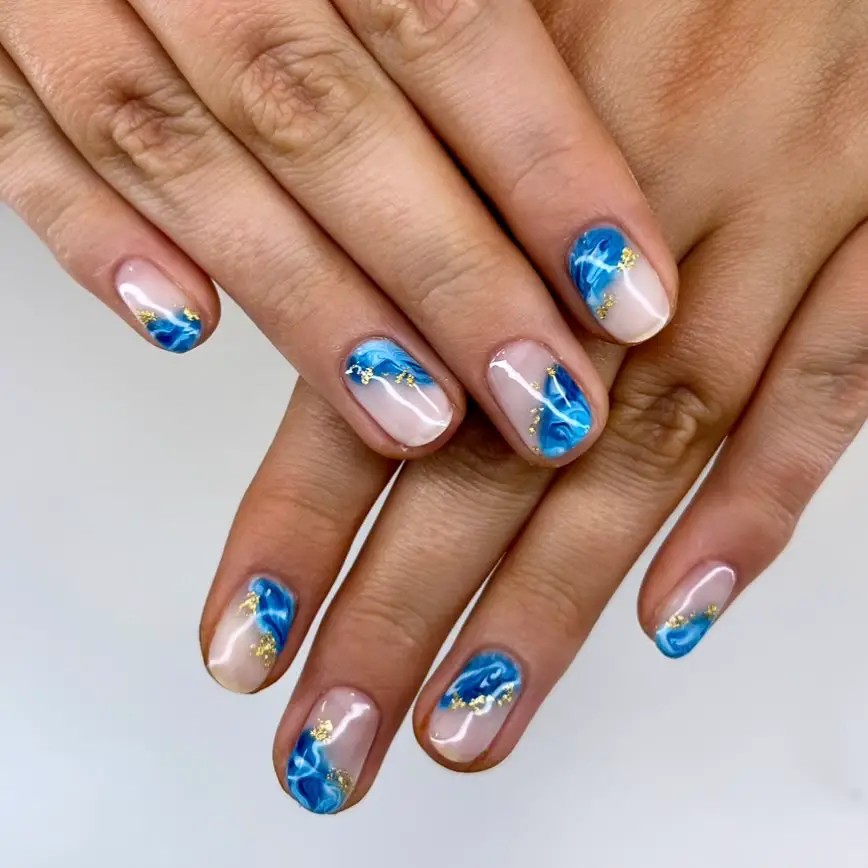 Miniature Ocean Views in Nail Art